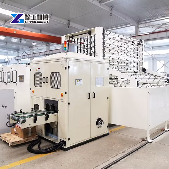 High Speed Automatic Small Business Toilet Tissue Paper Making Machine Full Line with Slitting and Rewinding Machine