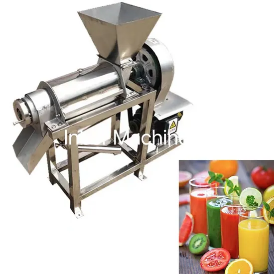 Top Selling Automatic Mango Pulp Juice Cold Press Puree Beverage Making Machine Mango Pulping Processing Equipment